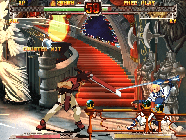 Guilty Gear XX Accent Core Plus screenshot 3 for Playstation 2